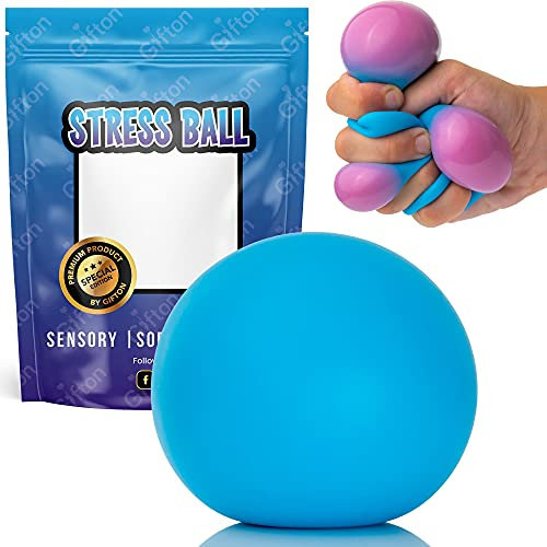 Gifton Farbwechselnder DNA-Stressabbau-Ball – Neuheit Fidget-Spielzeug für Angst, ADHS, Physiotherapie, Geschenk für Kinder, Erwachsene, Männer, Frauen, Teenager, Geburtstagsgeschenk für Mädchen,