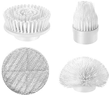 iezfix Tragbarer elektrischer Spin Scrubber Reinigungsbürstenaufsätze, Mehrzweck-Scheuerbürstenkopf-Ersatz-Set (X01-Serie)