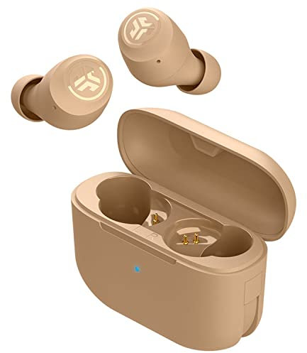 JLab Go Air Tones Wireless Earbuds, In Ear Headphones, Bluetooth Earphones, Ear Buds with 32H Playtime, Bluetooth Earbuds with Microphone, USB Charging Case, Dual Connect, EQ3 Sound, 728 N