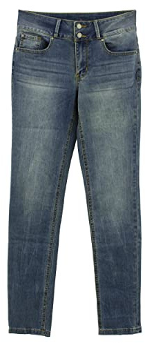 Buena Vista Damen Jeans Tummless Stretch Denim (L, blau), (888-B5664)