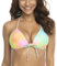 RELLECIGA Damen Bademode Bikini Top Push-up Triangel Oberteil Splash S