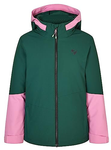 Ziener Kinder AVAK Ski-Jacke Winterjacke | wasserdicht winddicht warm, deep green, 104