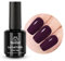 Beetles 15 ml UV Gel Nagellack Dunkellila, Nagellack Merlot Lila UV LED Maniküre Nagelstudio DIY Nagelkunst Design für Anfänger Gel Polish