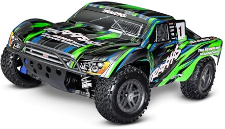 TRAXXAS Slash 4x4 grün RTR 1/10 Short-Course Truck für Männer und Frauen ab 14 Jahren
