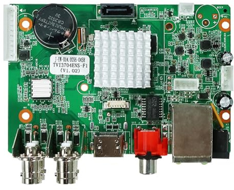 wiianoxd 4CH XVR DVR Motherboard STVI Coaxial Audio TVI/AHD/DVR/NVR/CVI TVB3704ENS-F1 Surveillance Camera Motherboard Kits