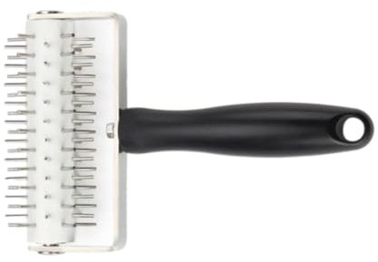 TOPBATHY 1pezzi Rotella Per Pizza Manico in Plastica Tagliapasta e Perforatore Per Impasto e Pizza Strumento Utile Per Cucinare e Preparare Pizze