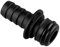 lighteu®, 41F003 Fitting - 3/4 QA x 1/2 Barb HS Straight Fitting w/O-Ring Suitable for 35/41/43/52/53 Series Diaphragm Pumps