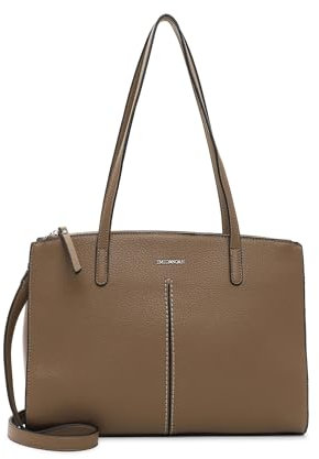 Emily & Noah Shopper E&N Doreen 64628 Damen Handtaschen Uni darktaupe 950