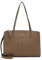 Emily & Noah Shopper E&N Doreen 64628 Damen Handtaschen Uni darktaupe 950