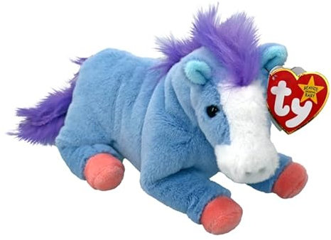 Ty Clementine Pferd II Original Beanie Babies Regular - Weiches Plüschtier für Kinder, Teddy, Babypuppe, Sammel-Plüschtiere