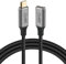 AXFEE USB C Extension Cable 2M, 20Gbps 100W USB C 3.2 Gen2 Extender Lead 4K@60Hz, Type C Male to Female Fast Charge Data Transfer Extension, for MacBook/i-Pad Pro, Video Display, Galaxy S23/S22