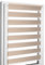 Home-Vision® DuoRollo Klemmfix, Doppelrollo ohne Bohren mit Klämmträgern, DuoRollos für Fenster und Türen (Beige, B110cm x H130cm)