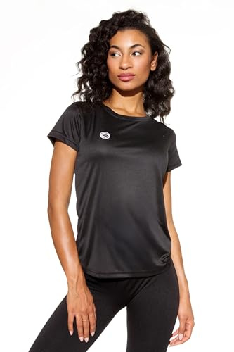 Leichtes Damen Sport T-Shirt – Atmungsaktiv, Schnelltrocknend & Elastisch – Ideal für Fitness, Laufen, Yoga – Funktionsshirt in vielen Farben & Größen