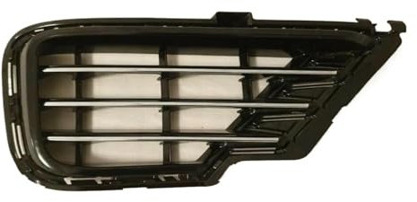 Grill Front Für VW Für Touareg Für R-Linie 2016 2017 2018 Nebel Links Rechts Licht Kühlergrill 7P6853665G 7P6853666G Doppelsteg Nieren Vorne Grill(L)
