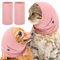 Wanmu Lot de 2 cache-oreilles silencieuses pour chiens et chats, couvre-oreilles de chien, aide apaisante pour soulager l'anxiété, bande apaisante originale pour chiens et chats, toilettage des
