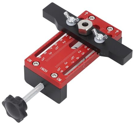 Schranktür-Vorrichtungswerkzeug, Schranktür-Installationspositionierer, Aluminiumlegierungs-Hardware-Griff und Rückprallvorrichtungs-Installationspositionierung 0–70 Mm Verstellbar