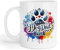 GOATINTHECOAT Best Dog Dad Ever Coffee Mug, 325ml, White Ceramic, Watercolour Design