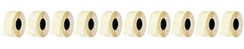 Avery Labels for Labelling Gun 2-Line Removable White 16x26mm 1200 per Roll Ref WR1626 [Pack 10]