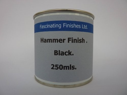 1 x 250mls Black Hammer Finish Paint