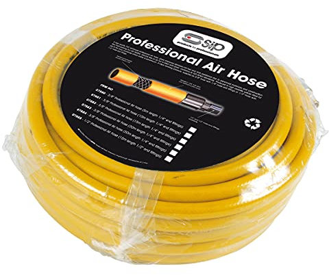 PROFESSIONAL 3/8 AIR HOSE: Hose Length: 20 Metres: End Fittings: 1/4 Bsp Male