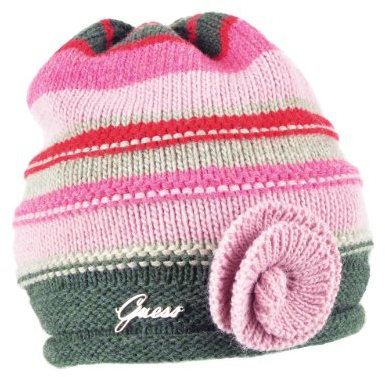 GUESS Damen Mütze AW2358WOL01-M in Pinkmulti, Größe M