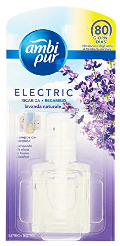 Ambi Pur Nachfüllpack für elektrischen Lufterfrischer, Lavendelfelder, 21,5 ml