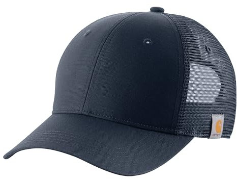 Carhartt, Herren, Rugged Professional™-Serie Canvas-Kappe mit Mesh-Rückseite, Marineblau, OS