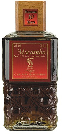 Premium Rum aus Mexiko, 10 Jahre Lagerung, Edición Aniversario, 40% vol, Flasche 700ml - Ron MOCAMBO Añejo, 10 Años, 40% vol, 700ml