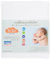 Matratzenschoner aus Baumwolle für Babykrippe | 35 x 75 cm | Wasserdicht |Atmungsaktiv | mit Gummi verstellbar | Anti bakteriell | 1 Stück