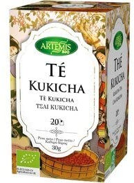 Te Infusión Té Kukicha - Bajo en Cafeína bio- 2 Paquetes de 20 unidades