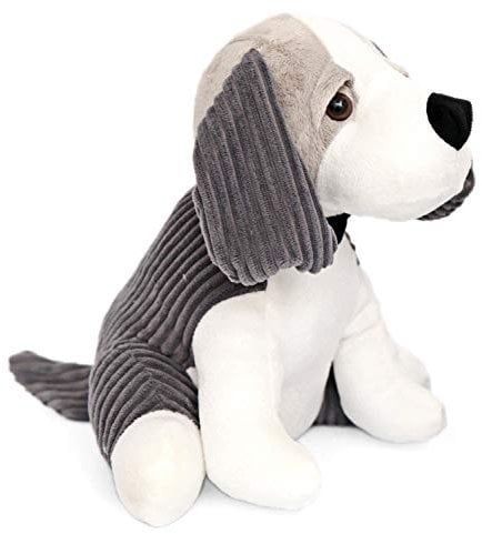 Carousel Home and Gifts Charming Beagle Dog Doorstop - Novelty Animal Door Stop - Grey