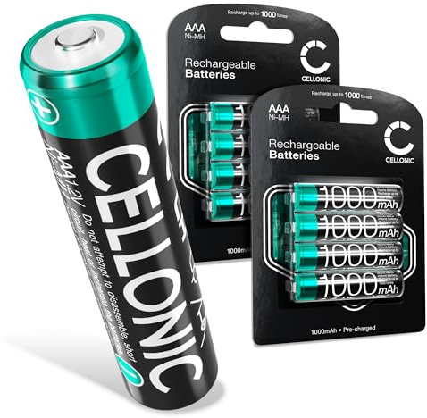 CELLONIC, Akku für Walkie-Talkie kompatibel mit DeTeWe Outdoor 8500 (1000mAh, 1.2V)