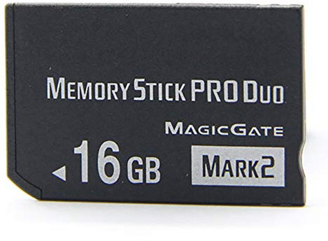 MS16GB Pro Duo Mark2 Clé USB haute vitesse pour cartes mémoire d'appareil photo PSP 16 Go