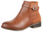 Elara Damen Stiefelette Chelsea Ankle Boots Chunkyrayan C298-Camel-42