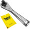 1 x SabreCut MRSC03 Mini micro cliquet 1/4 carré 6,3mm (1/4) entraînement hexagonal en acier inoxydable professionnel 72 dents clé à cliquet manuelle