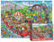 ANTELOPE - Roller Coaster Puzzle Theme Park - 1000 Piece Cardstock Jigsaw Puzzle, Modern Style, Flat Free Package, 29.5 x 20.5 inches, 8 Years and Up