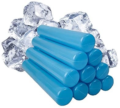 HdHStore Set mit 10 Kühlakkus für Getränke und Kühlschränke, 12 x 2 cm, Set mit 10 Kühlschränken für Getränke, Kühlschränke für Strand, Pool und Feld