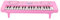 SUNGOOYUE Kid Keyboard Piano Toy, 37-Tasten-Tastatur Zur Verbesserung der Hand-Augen-Koordination Musik Lerninstrument Spielzeug (Rosa)