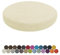 Lsjoaw Rund Sitzkissen Stuhlkissen 30 X 30 X 5CM(1 Pieces) Leinen Sitzpolster Abnehmbares Memory Schaum Runde Sitzauflage für Stuhl Bank Hocker Haus Küche Esszimmer Garten Büro,Beige