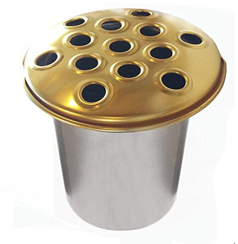 Bountiful Harvest Memorial Lot de 2 inserts en aluminium pour pierres tombales et vases funéraires - 12 cm de haut et 12,7 cm de large