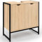 IDMarket - Mueble bajo lavabo para cuarto de baño, diseño industrial
