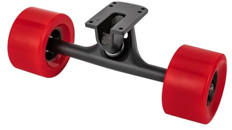 Doppelmotor Set für elektrisches Skateboard,Speed Skateboarding Ausrüstung,Roller Nabe Motor für elektrisches Skateboard,Sterben Länge des kompatiblen Skateboards beträgt 90 cm(rot)