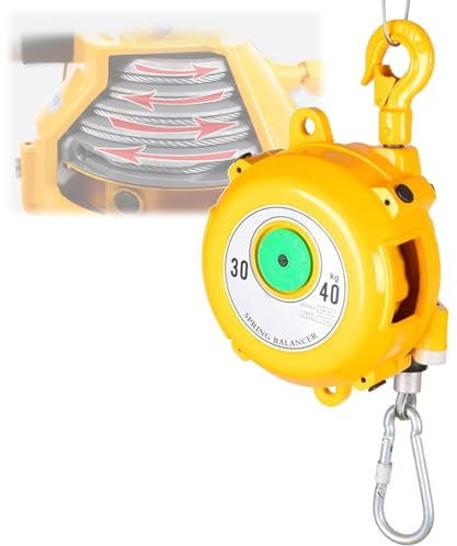 ZYZSY Federausgleicher, Federzug-Einziehwerkzeug, Multifunktions-Federzug, Metall- Und Gummimaterial, Verstellbarer Federzug, Für Fabrik- Und Werkstattbaumaschinen (Size : 30-40kg)