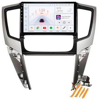 Autoradio Android 13.0 Navi 2 DIN Stereo für M-itsubishi L200 Triton 2015-2018 Sat GPS Navigation 9 Zoll Cartablet Multimedia Player FM BT Receiver mit Carplay 4G 5G WiFi DSP SWC,B,M6 Pro Plus 2