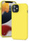YATWIN Silicone Case for iPhone 12 Mini, Soft-Touch, Shockproof, DustProof, Antiskid Full Body Armour Phone Cover for Apple iPhone 12 Mini - Yellow