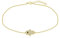 Time RoaD Armband HIN00394/18 Gold Hand der Fatima 18 cm Damen, 58 (18.5), Gold, Ohne Edelstein