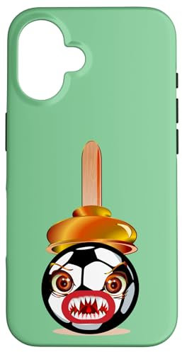 Fußball Installateur Pömpel Saugglocke Klempner Hülle für iPhone 16