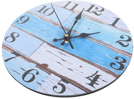 Ciieeo Einfache Stil Große Wanduhr Stumm Hängen Uhr Kreative Ornament Für Wohnzimmer