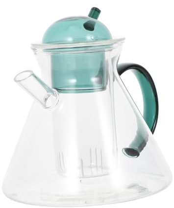 KICHOUSE Kaffeekanne Mit Vorratsbehälter Kaffeeteekanne Kaffeekanne Kaffeebehälter Grün