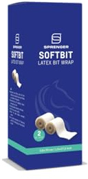 Sprenger SoftBit Latex Gebissbandage, 2 Rollen à 3,8 x 70 cm